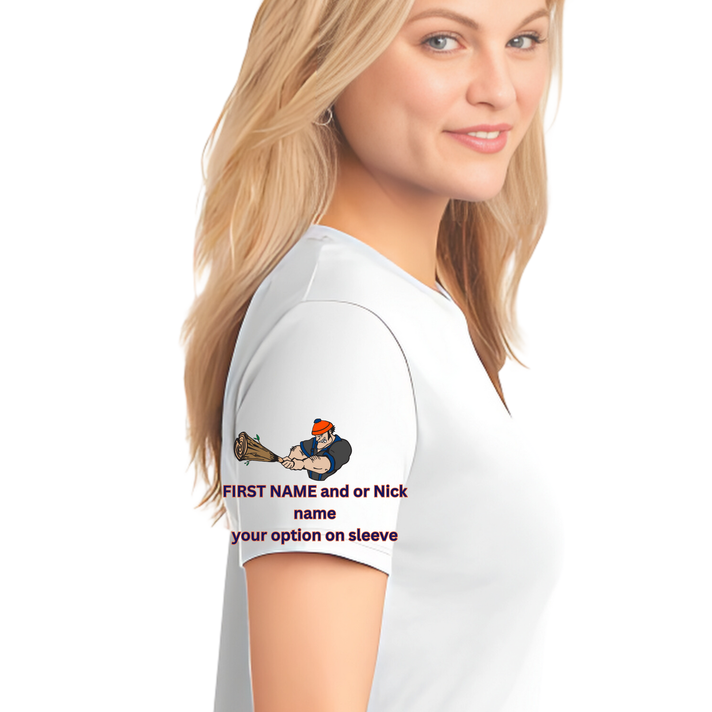 Ladies Lumbermen Homebase Tee