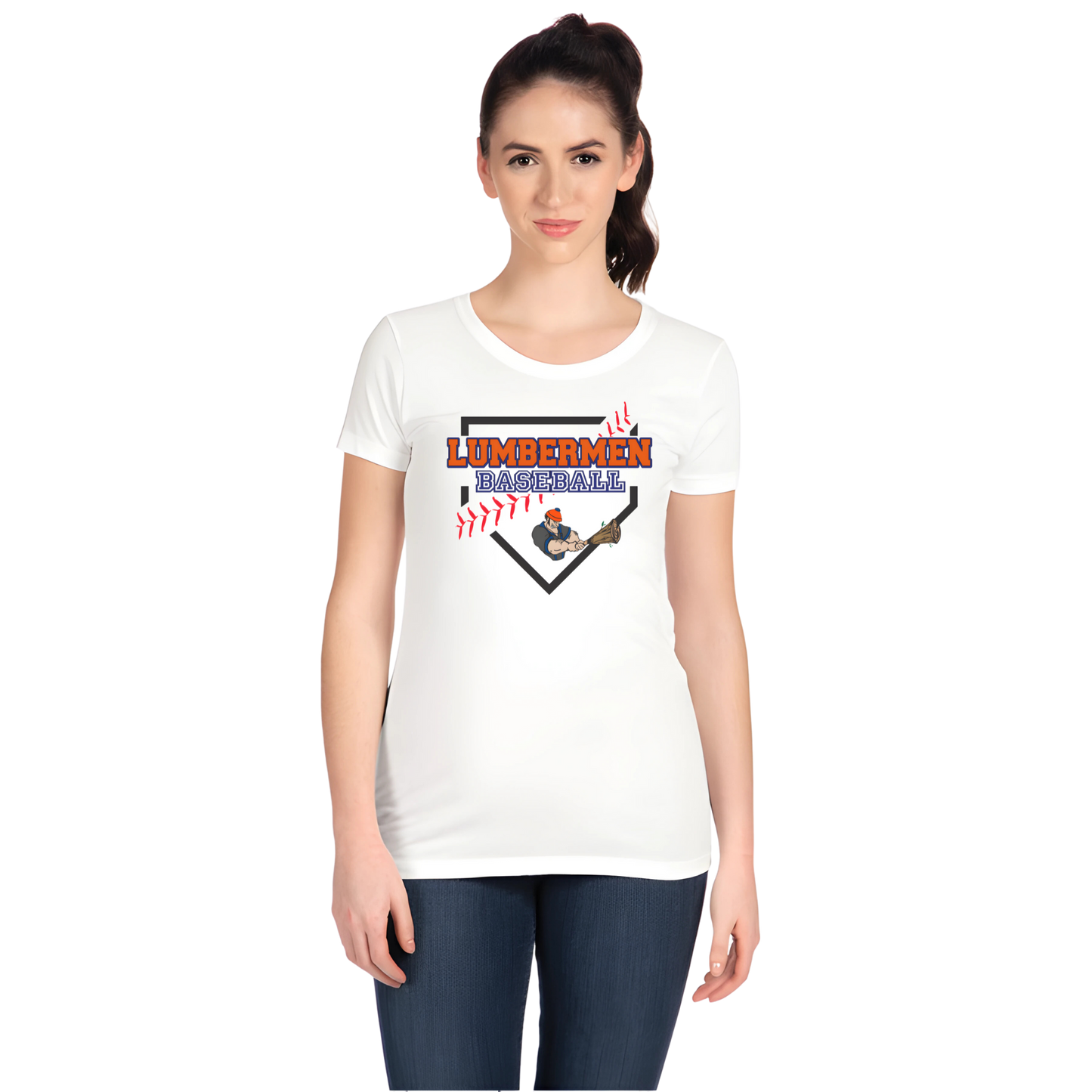 Ladies Lumbermen Homebase Tee