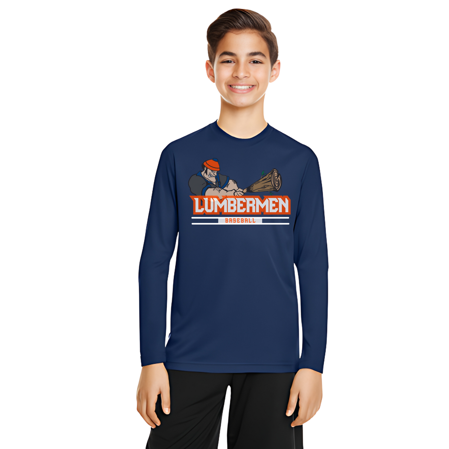 Youth Lumbemen Long Sleeved DriFits