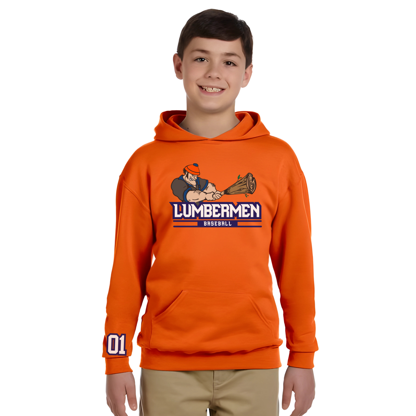 Youth Cotton Lumbermen Hoodie