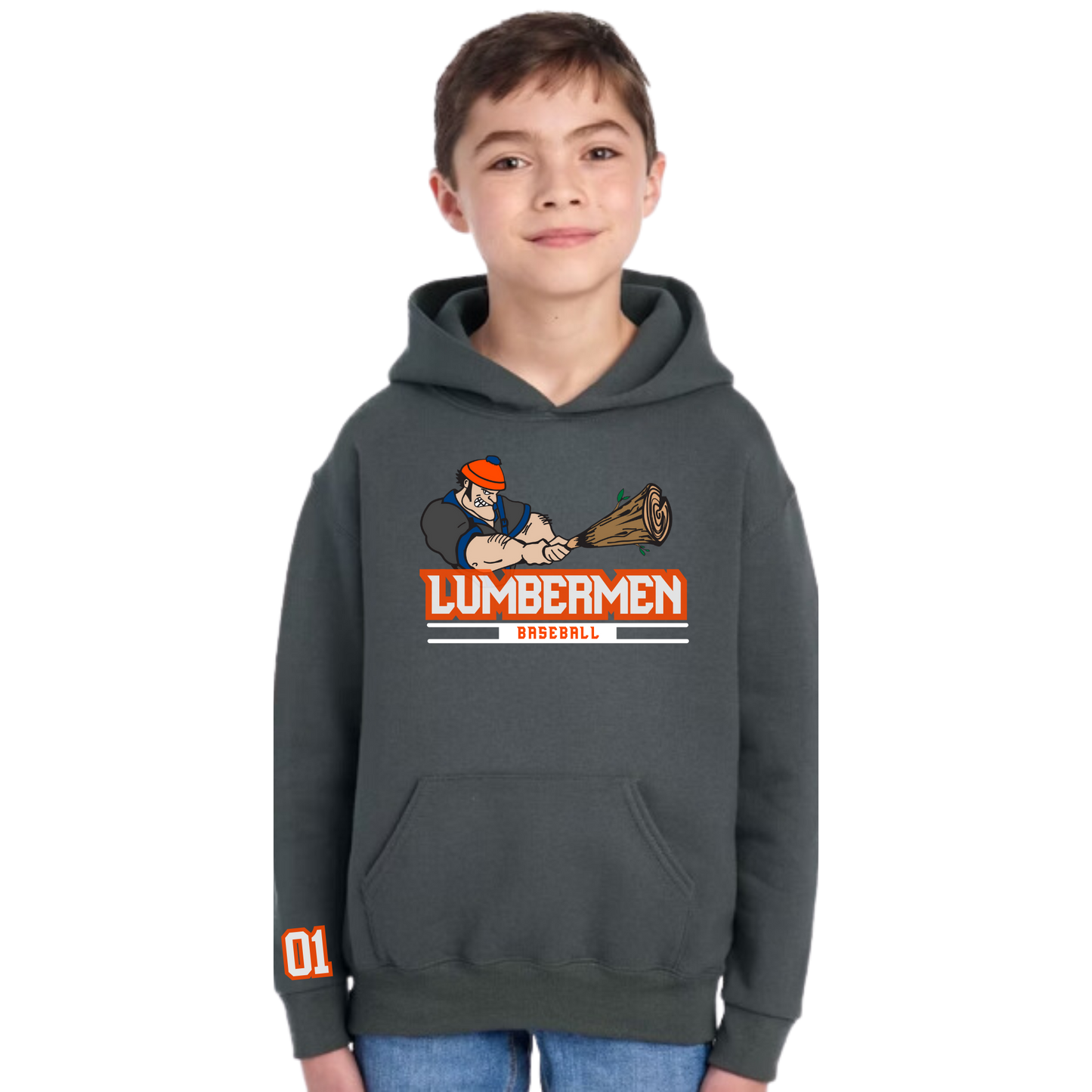 Youth Cotton Lumbermen Hoodie