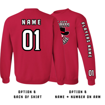Bandit Baseball Crewnecks
