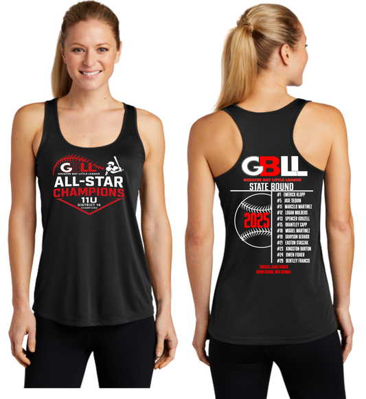 GBLL Dist 14 11u Women's Tank Tops