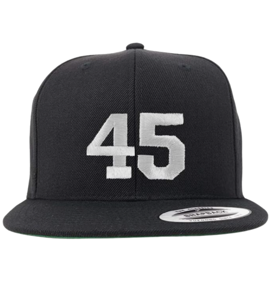 Embroidered Number Hat