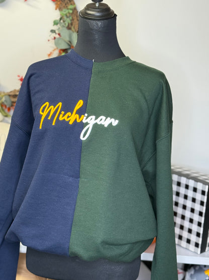 Custom 2 Tone Crewnecks