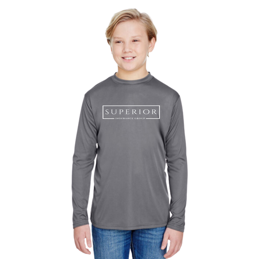 Youth Superior Long Sleeve Cooling Tee
