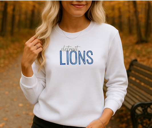 Embroidered Lions