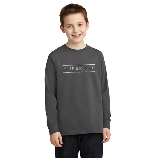 Youth Superior Long Sleeve Cotton Tee
